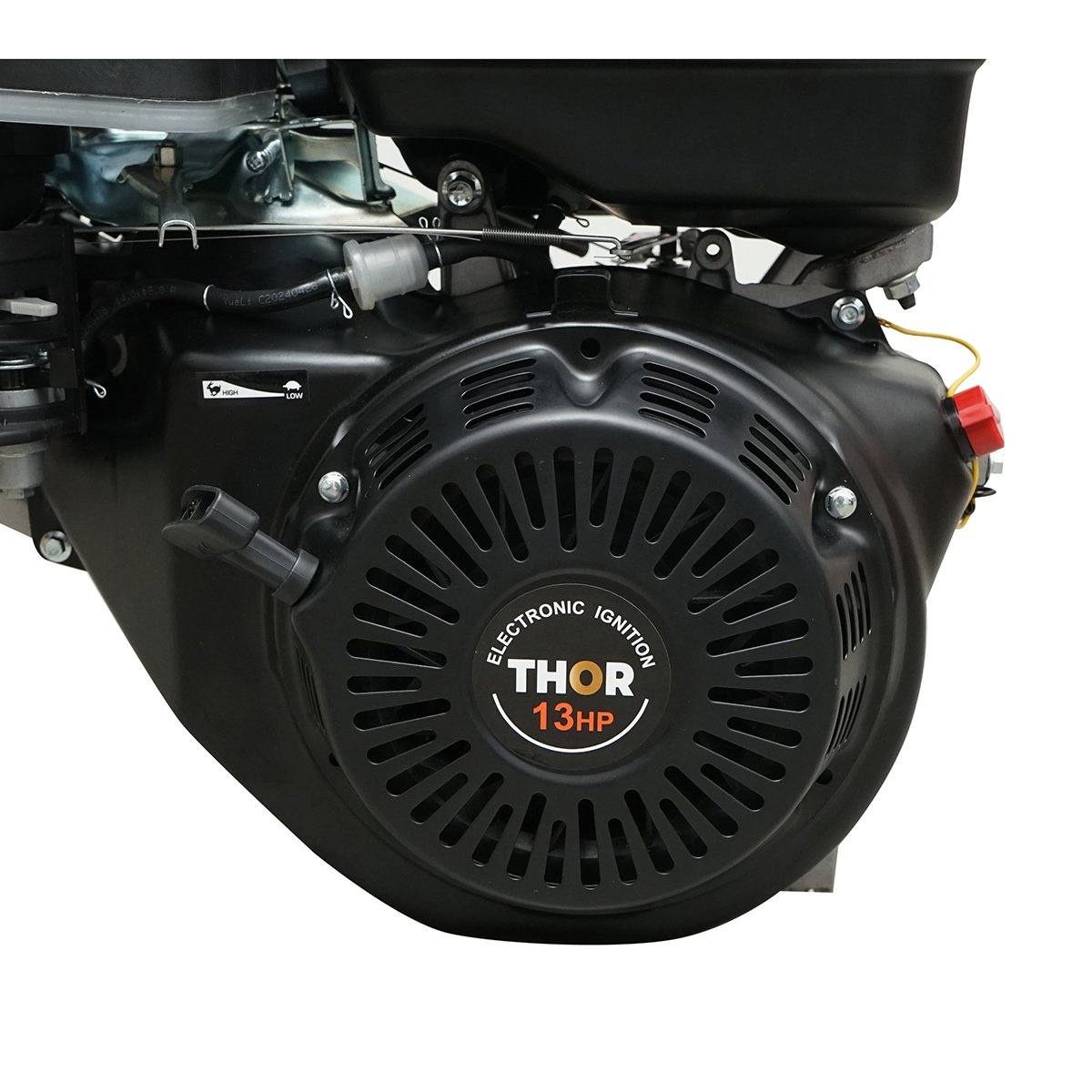 Motor pe benzina 13CP, 4 timpi, ax cu pana 25mm, 389cc pornire sfoara THOR